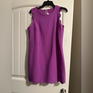 J Crew Scalloped Dress